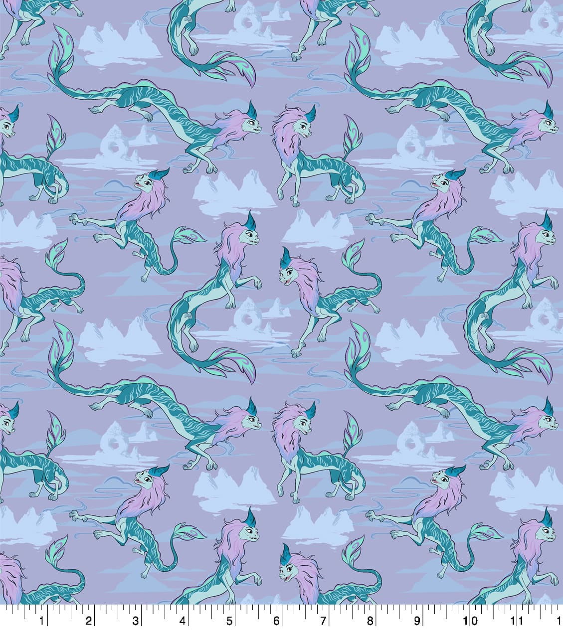 Disney® Raya and the Last Dragon Sisu Sky Cotton Fabric